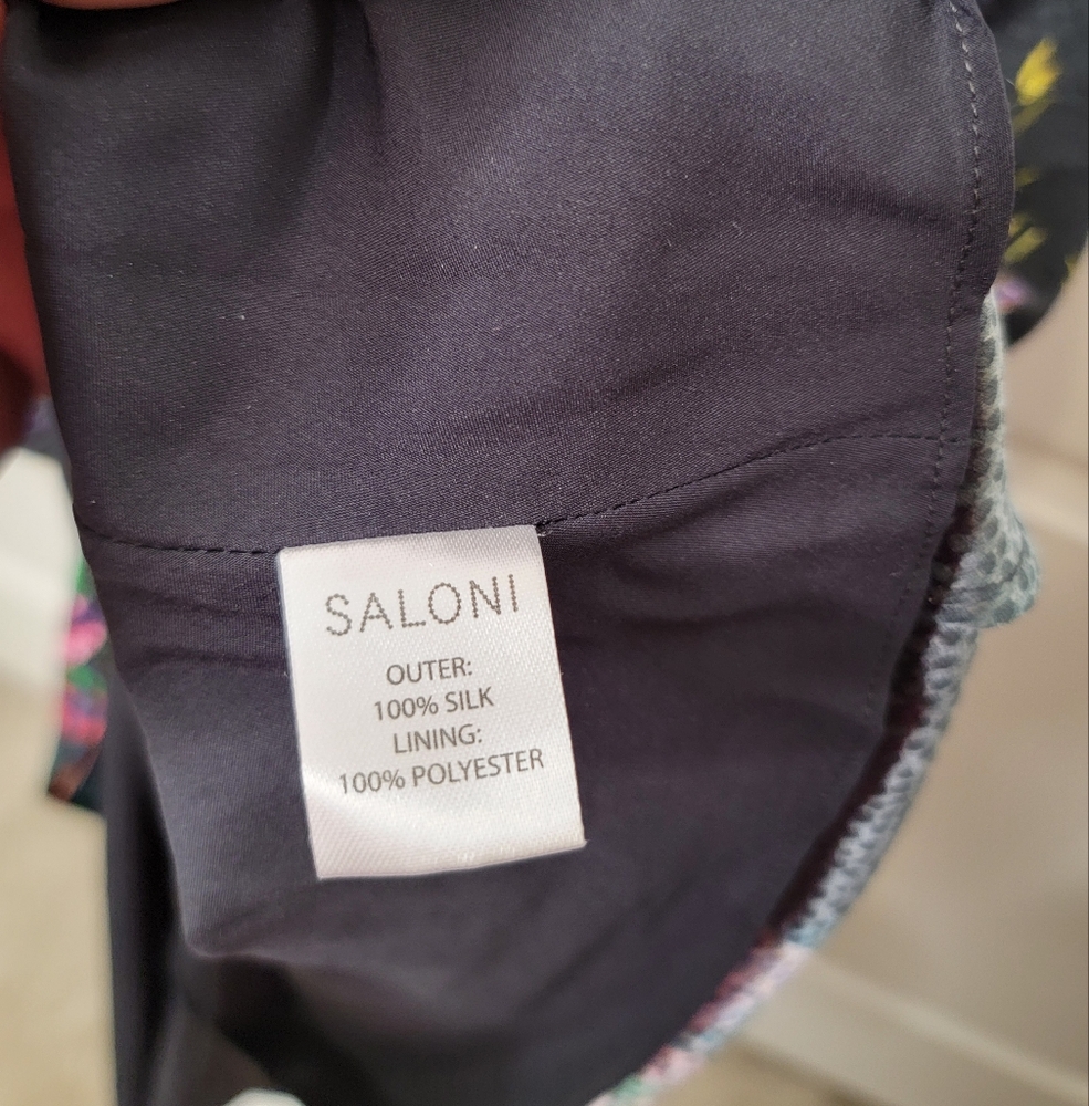Saloni Sakura Fleur Midi Dress - Picture 11 of 11